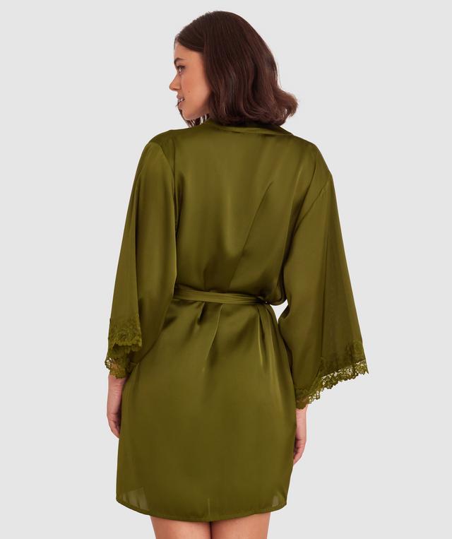 Bethany Short Wrap - Khaki
