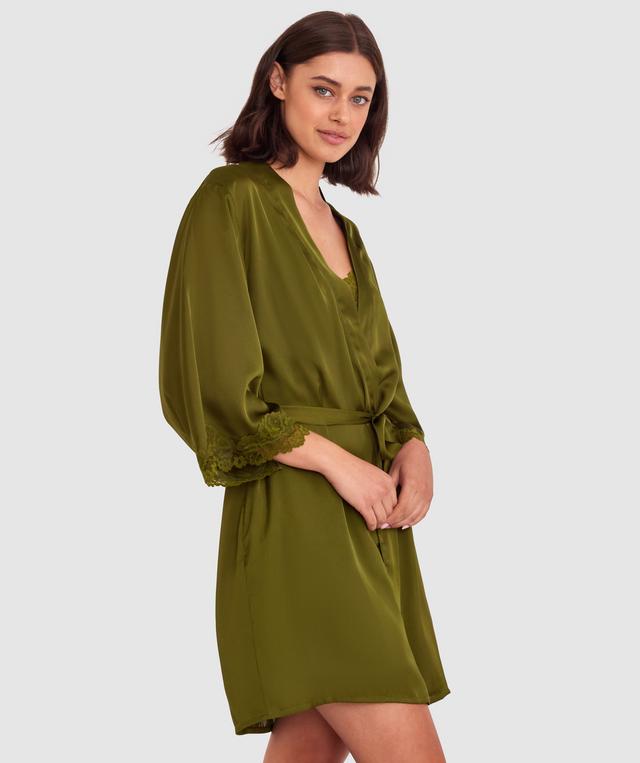 Bethany Short Wrap - Khaki