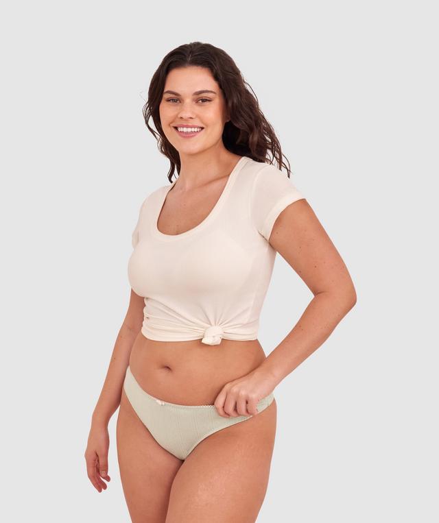 Georgia G String - Light Green