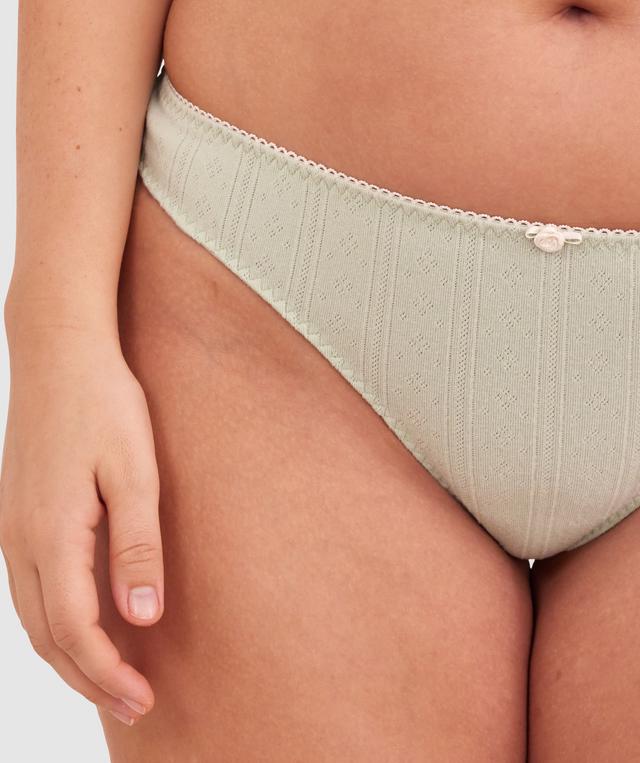 Georgia G String - Light Green