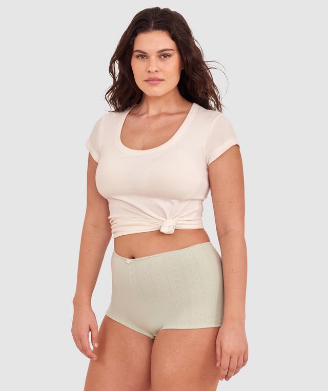 Georgia Shortie - Light Green