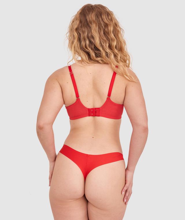 Sexy Basics Underwire-Dark Red
