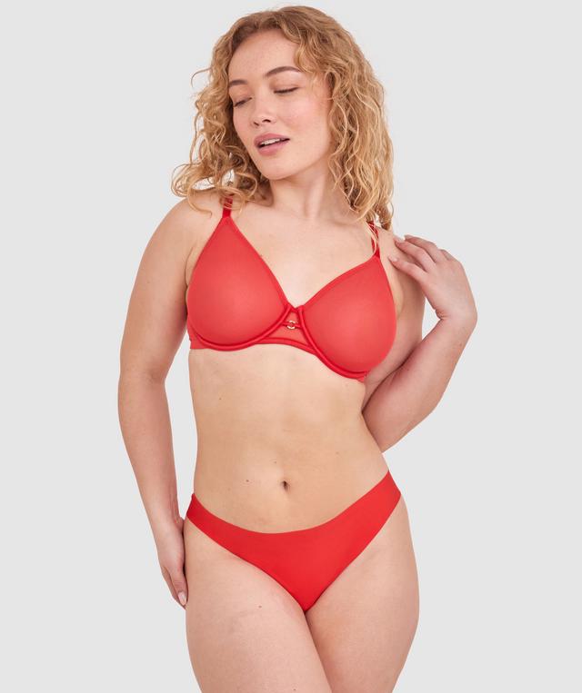 Sexy Basics Underwire-Dark Red