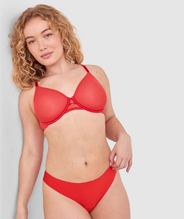 Sexy Basics Underwire-Dark Red