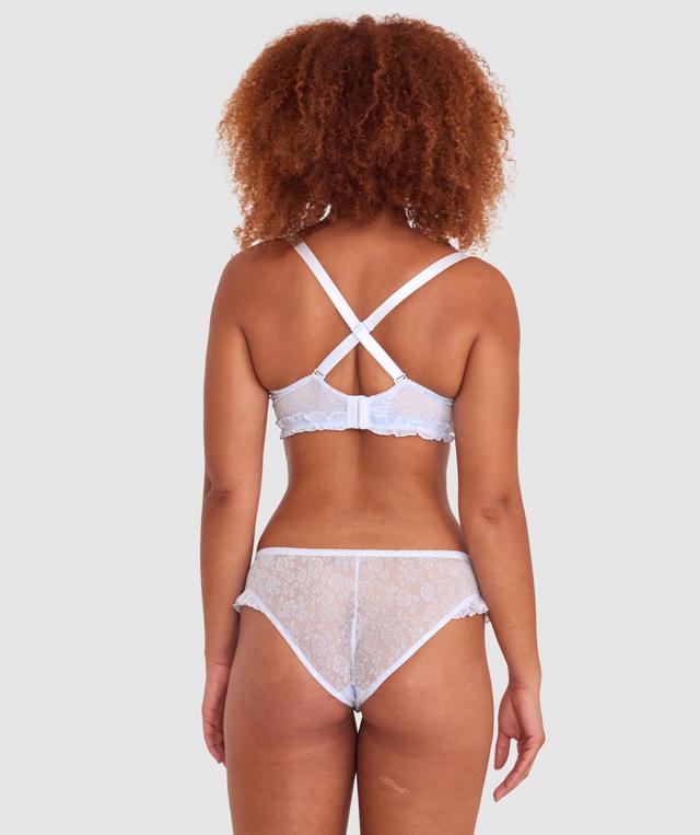 Beatrix Bra - Pale Blue/Pink
