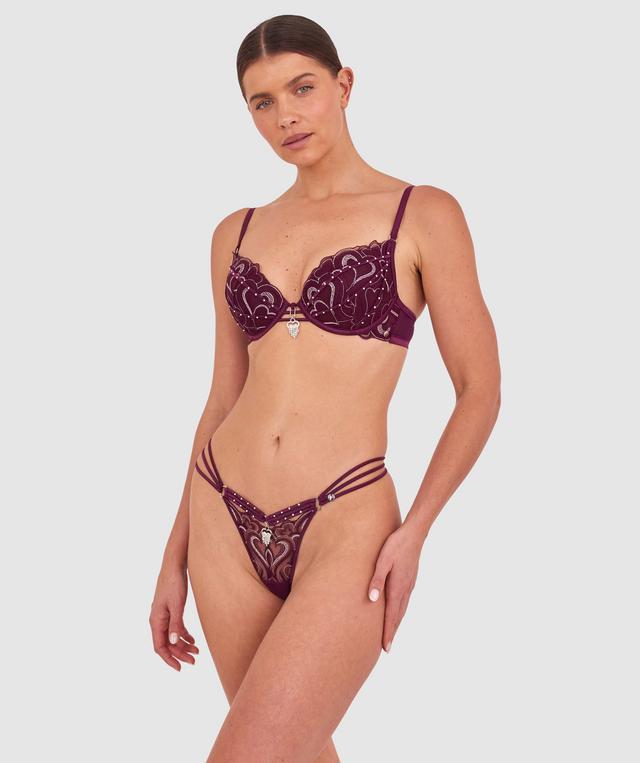 Vamp Love Hurts String - Berry