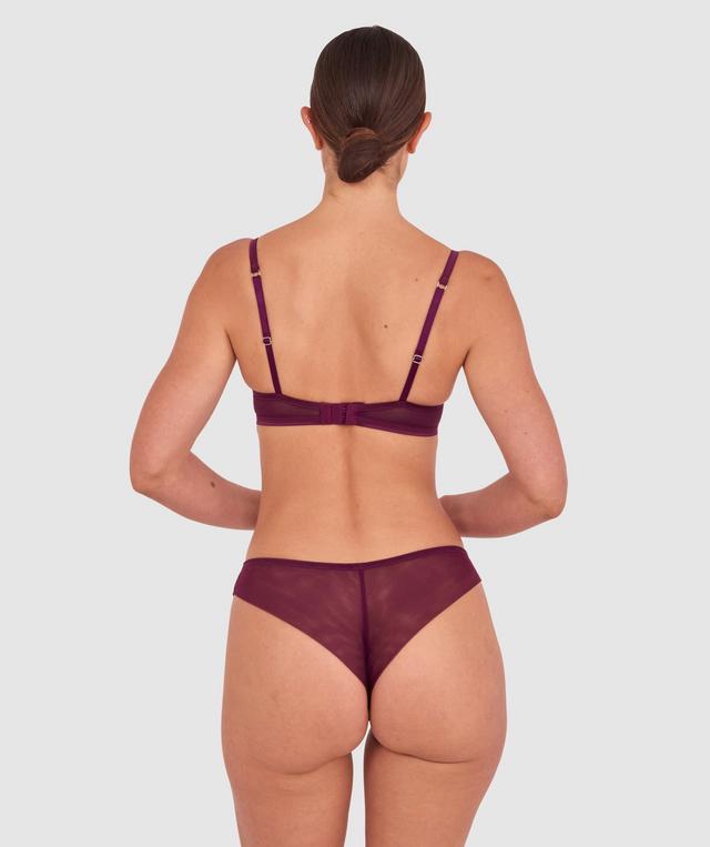 Vamp Love Hurts Brazilian Knicker - Berry