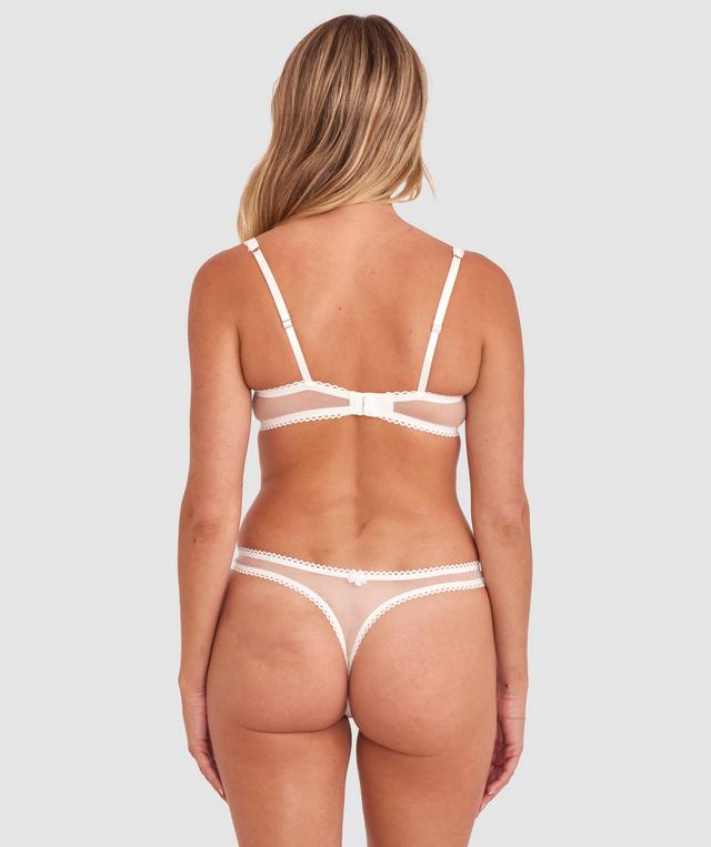 Enchanted Ready To Bloom Balconette Bra - Ivory