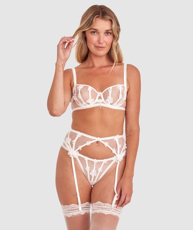 Enchanted Ready To Bloom Suspender - Ivory