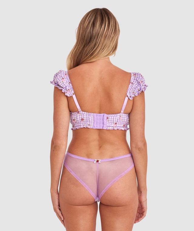 Enchanted Frolic In The Fields Longline Bliss - Light Purple/Multicolour