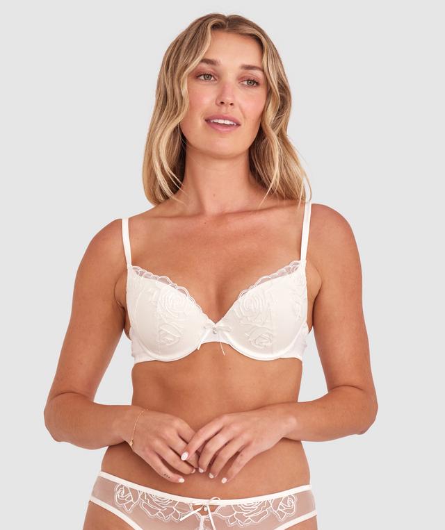 Rosalie Push Up Bra - Ivory