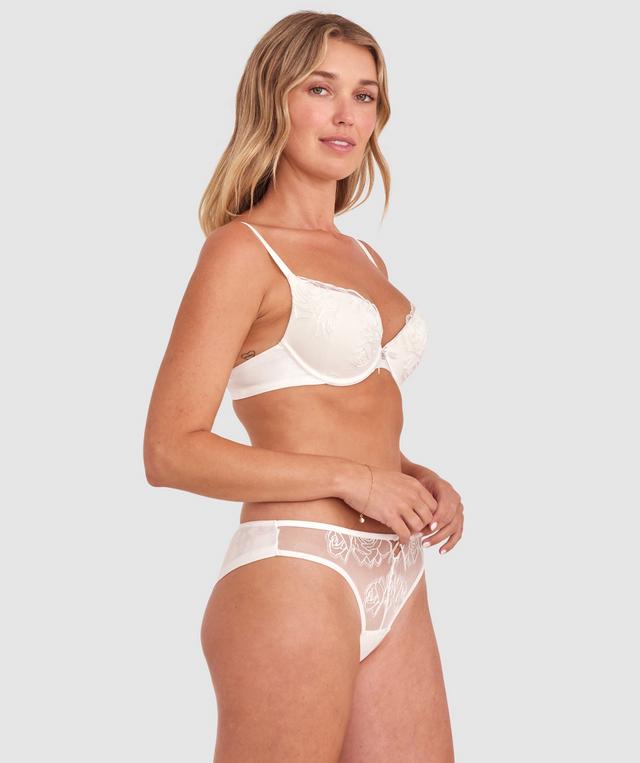 Rosalie Push Up Bra - Ivory