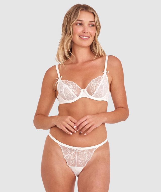 Rosalie G String - Ivory