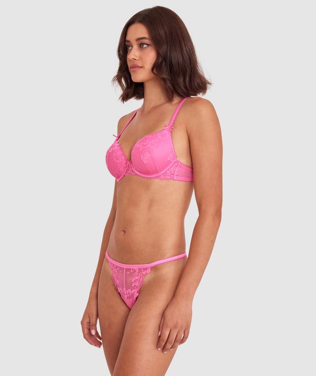 Arla Lightly Lined Bra - Pink