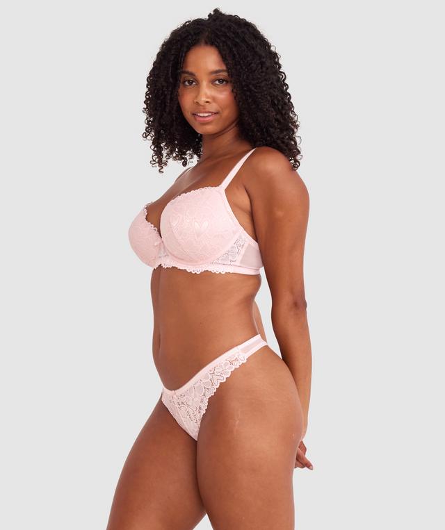 Frankie Lightly Lined Bra - Light Pink
