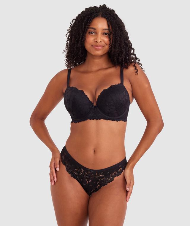 Frankie Lightly Lined Bra - Black