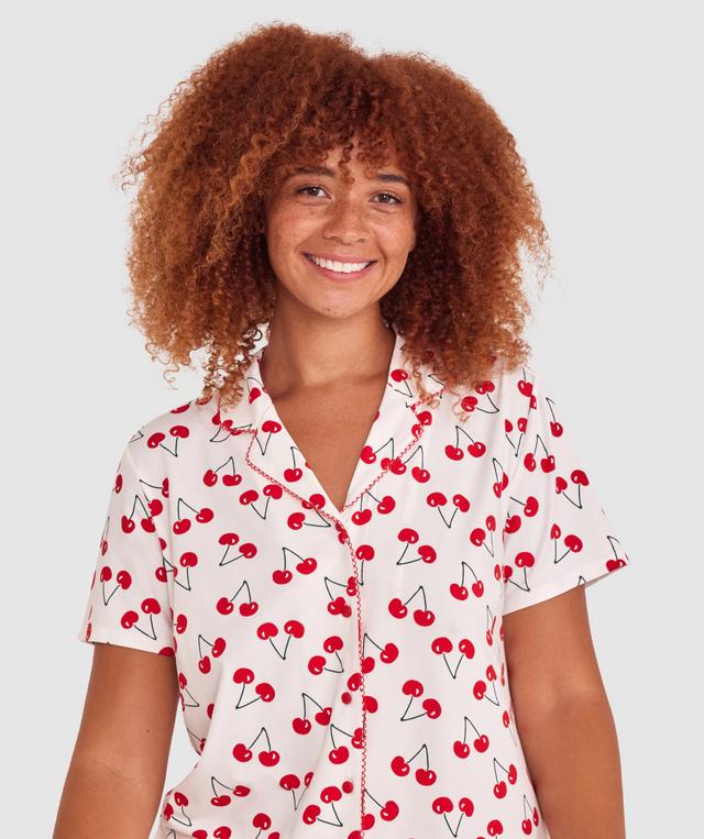 Cherry Cute Short Sleeve - Print/Red