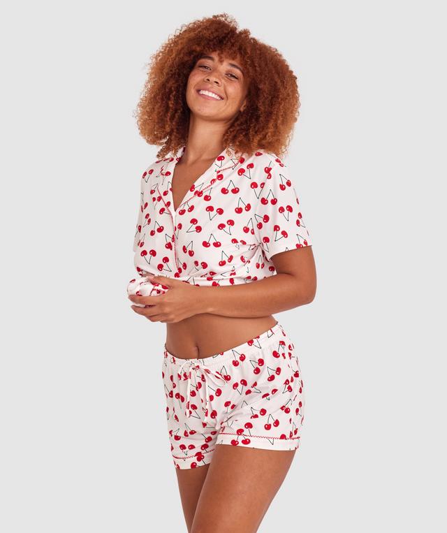 Cherry Cute Short Sleeve - Print/Red
