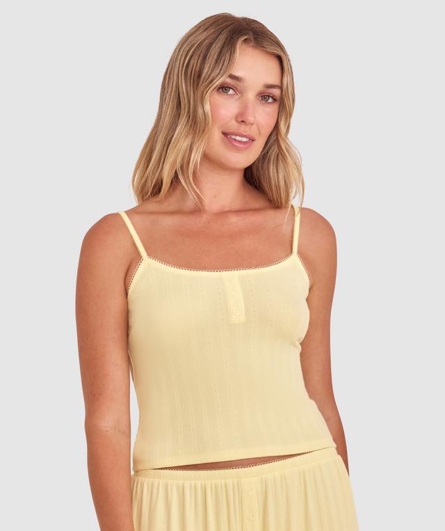 Polly Cami - Light Yellow