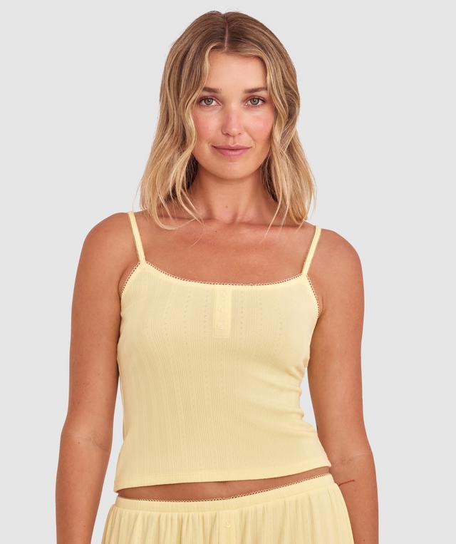 Polly Cami - Light Yellow
