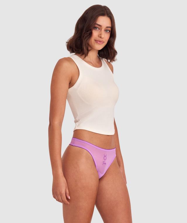 Taurus G String - Purple