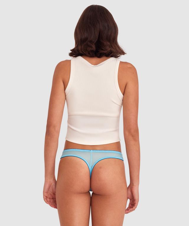 Pisces G String - Aqua