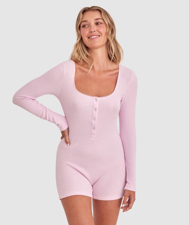 Raquel Romper - Light Pink