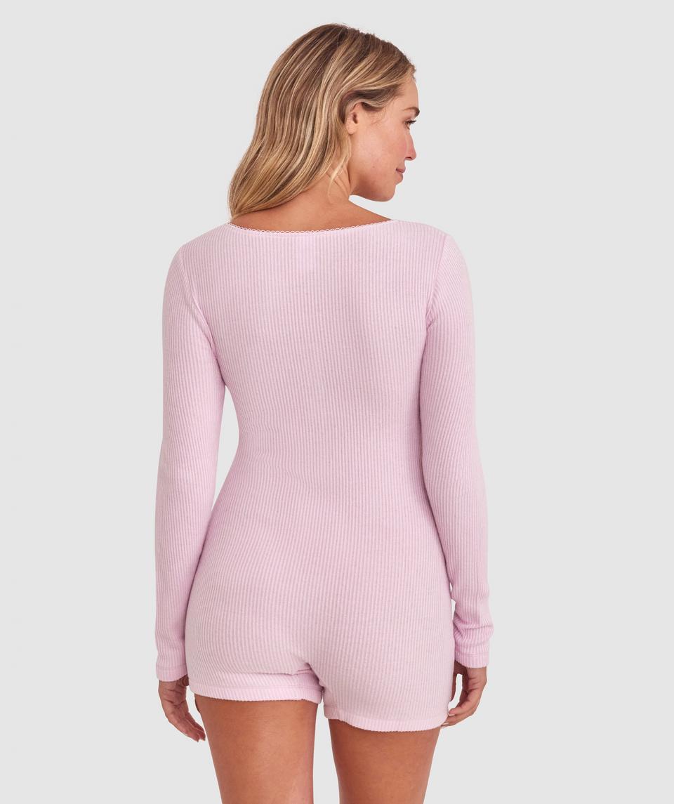 Raquel Romper - Light Pink