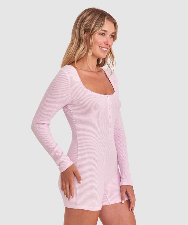 Raquel Romper - Light Pink