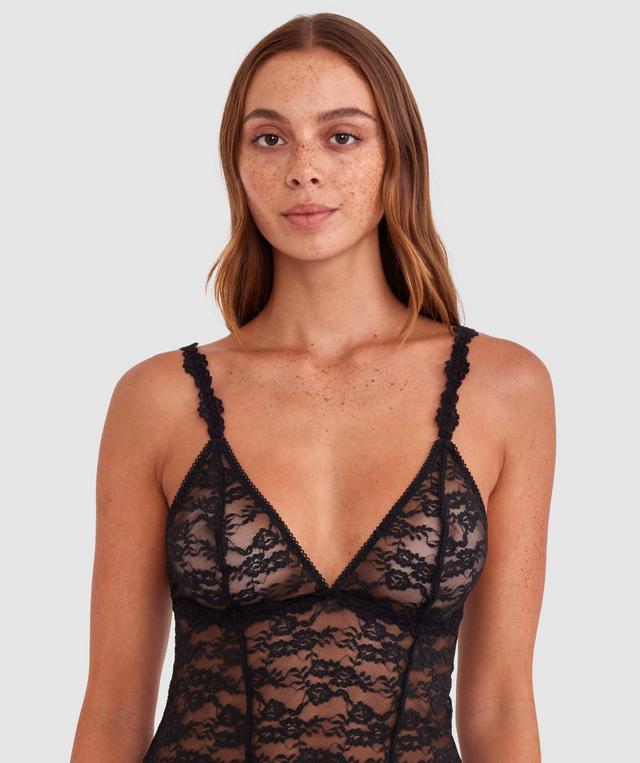 Monique Babydoll Set - Black