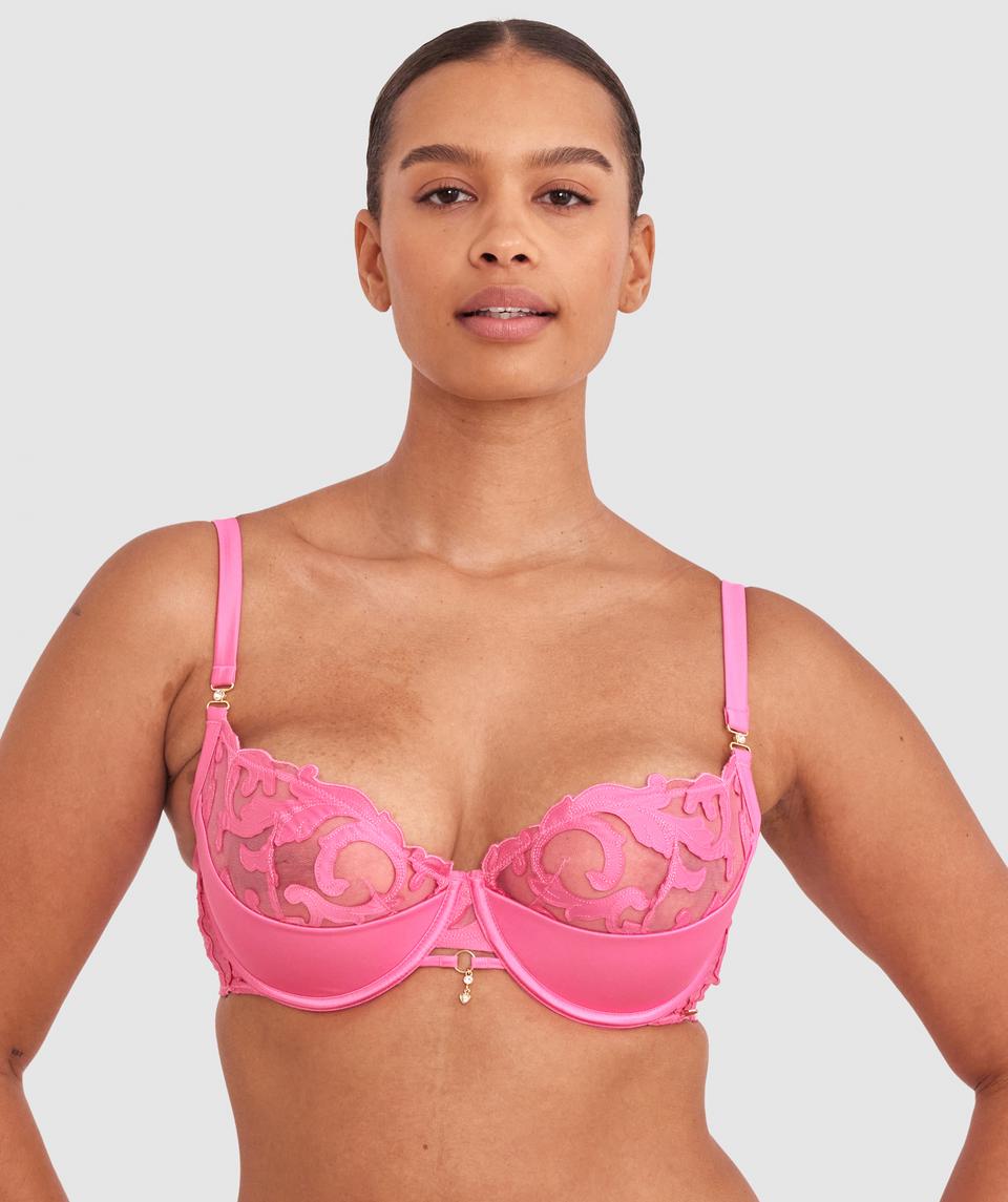 Vamp Pink Passion Push Up 1/4 Cup - Pink