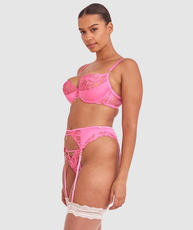 Vamp Pink Passion Suspender - Pink