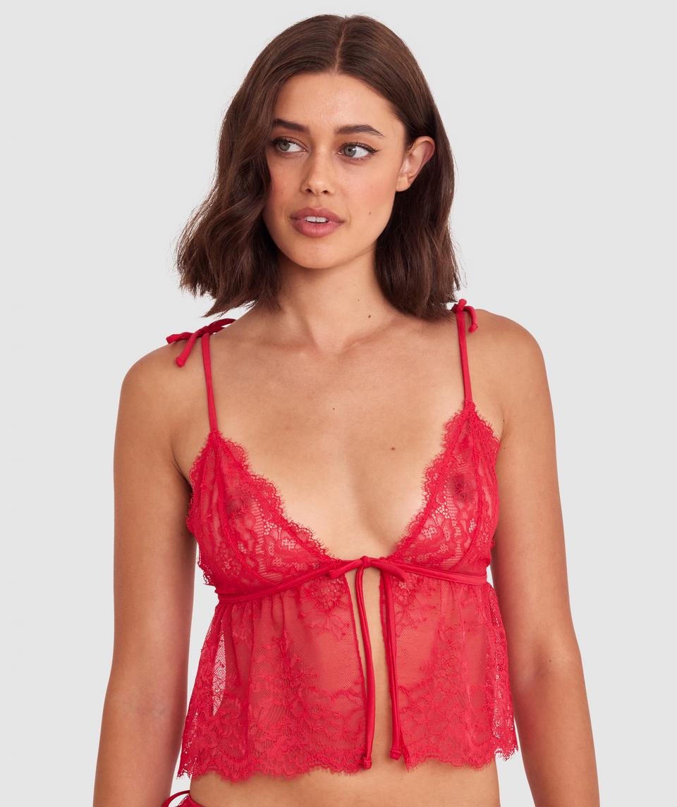 Night Games Redemption Cami - Red