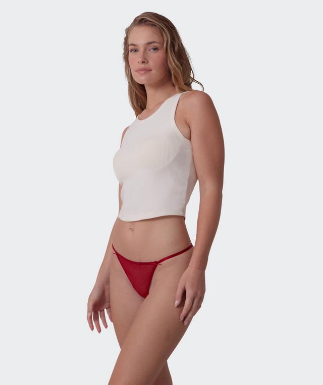 Malia String - Dark Red