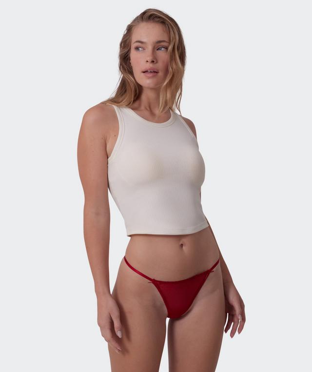 Malia String - Dark Red