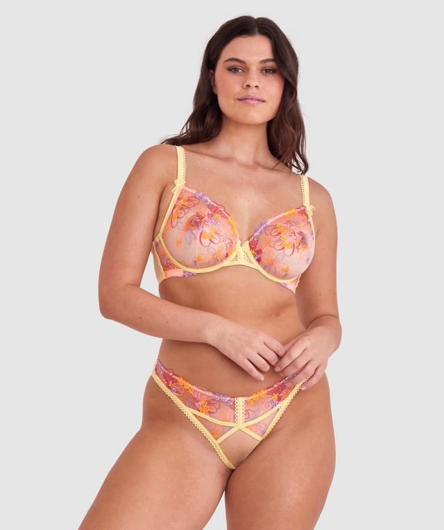 Enchanted Mi Amor Underwire - Yellow/ Multicolour