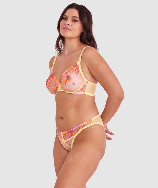 Enchanted Mi Amor Underwire - Yellow/ Multicolour