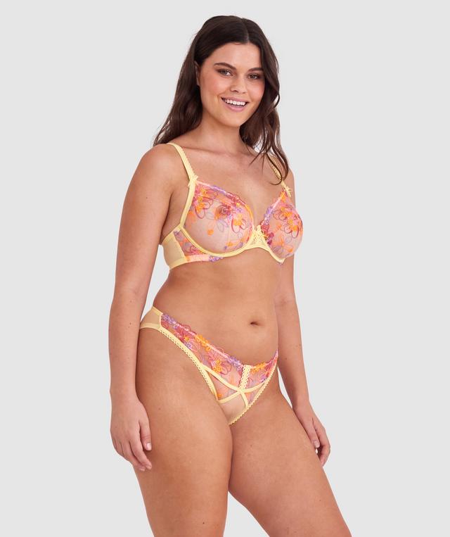 Enchanted Mi Amor Underwire - Yellow/ Multicolour