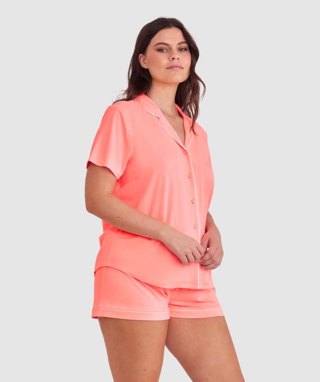Emilia Short Sleeve Top - Pink