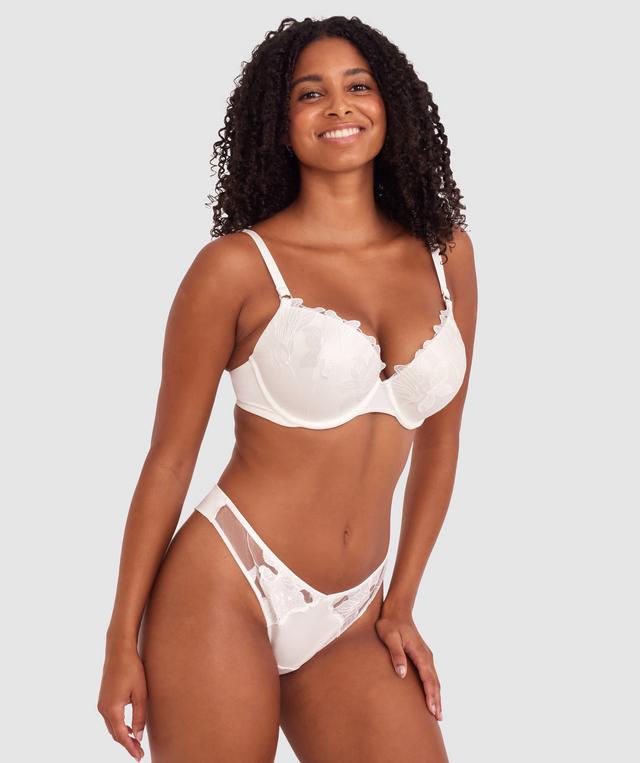 Lillyanna Push Up Bra - Ivory