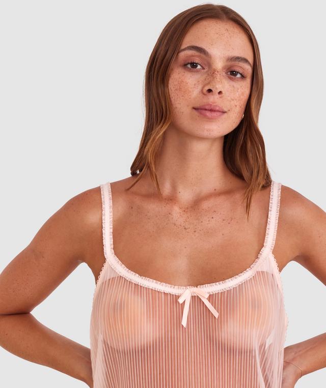 Night Games Blushing Slip - Light Pink