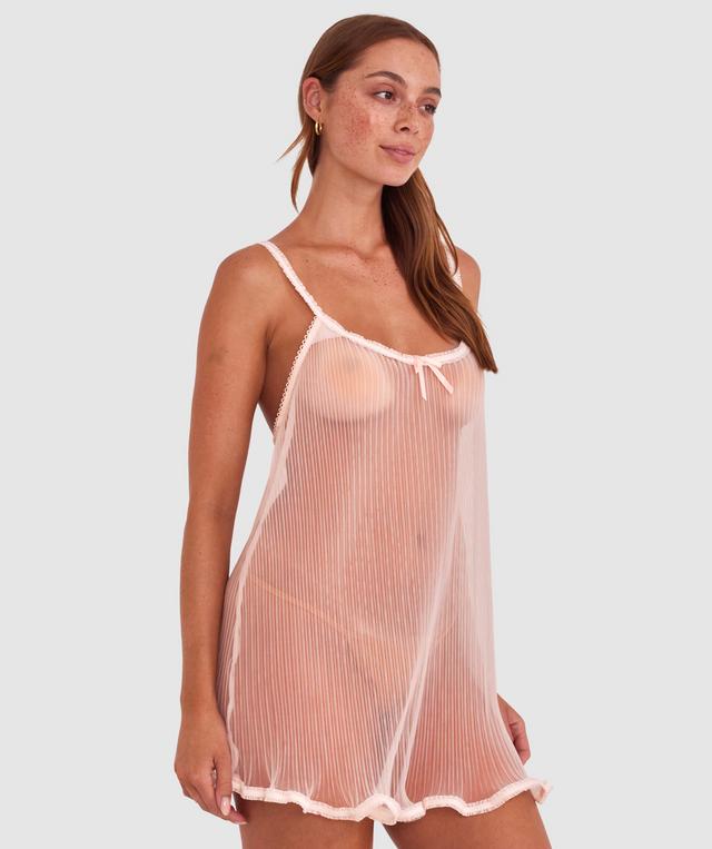 Night Games Blushing Slip - Light Pink