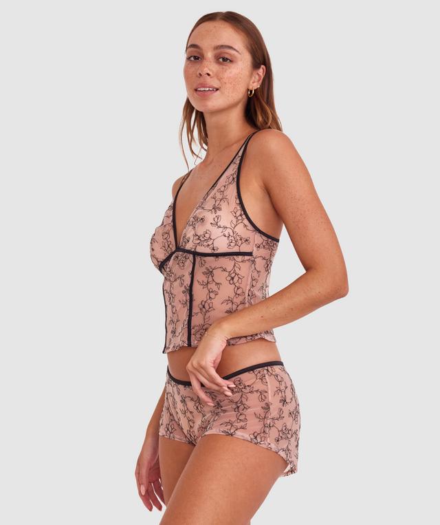 Night Games Fainthearted Mid Rise Shortie - Black