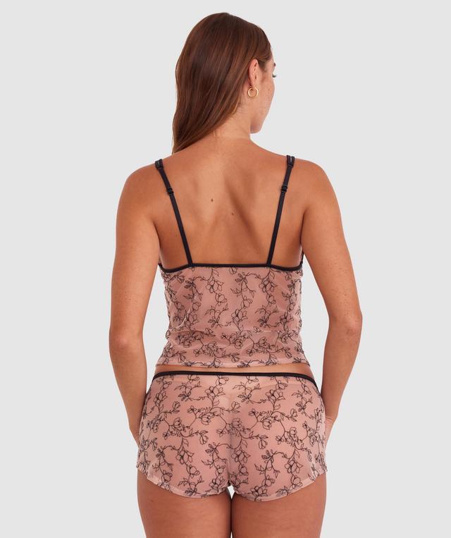 Night Games Fainthearted Mid Rise Shortie - Black