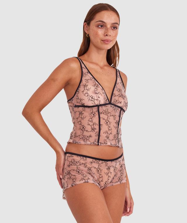 Night Games Fainthearted Mid Rise Shortie - Black