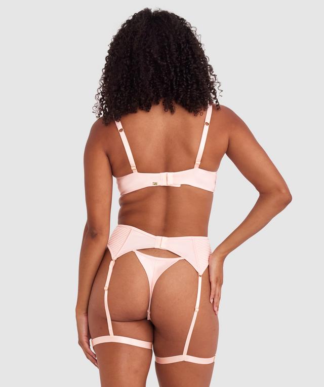 Vamp So Polite Suspender - Pale Pink