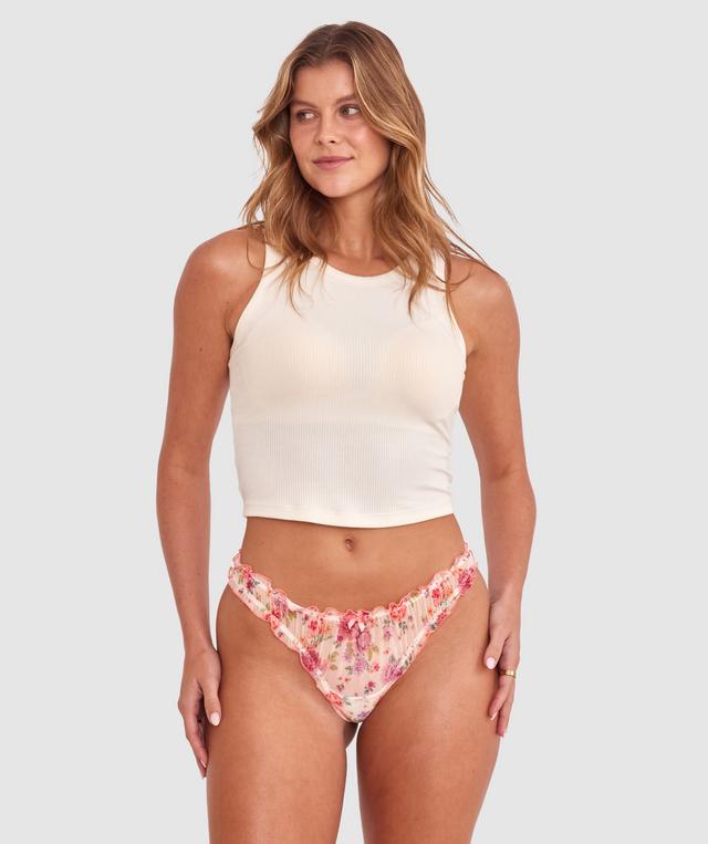 Flora G String - Print Floral