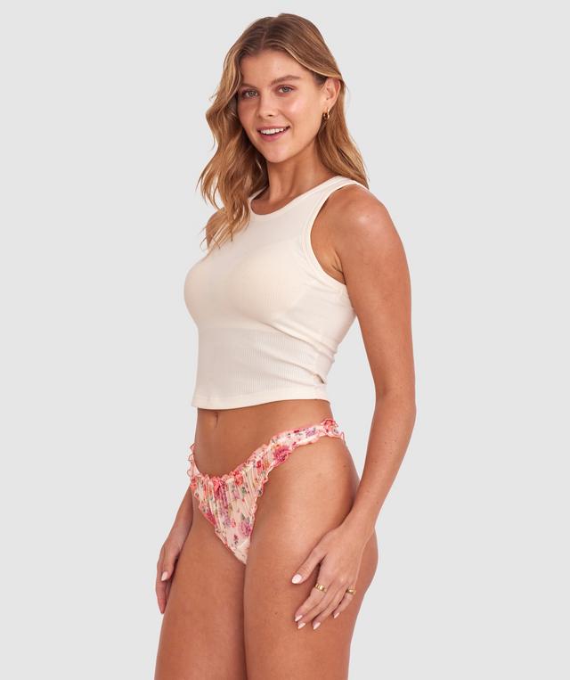 Flora G String - Print Floral