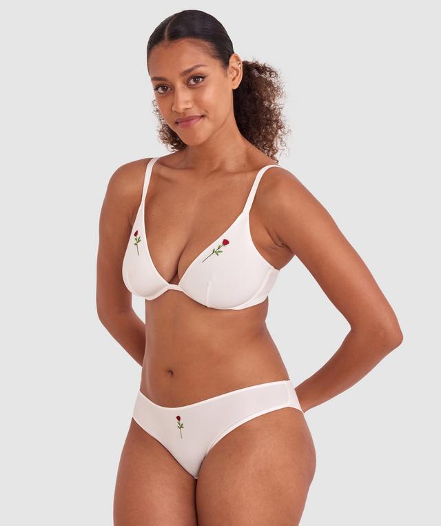 Made For Micro Rose Delight Bra - Ivory