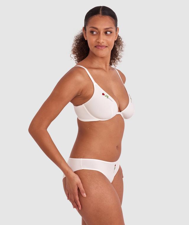 Made For Micro Rose Delight Bra - Ivory